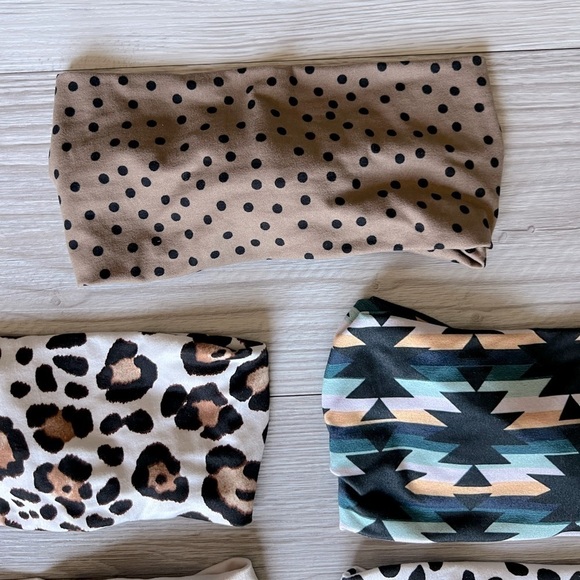 BOLD headbands 9 prints and neutral colors EUC - Picture 10 of 12
